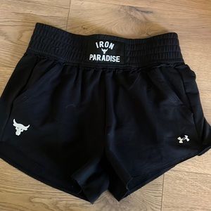 Black under armor shorts